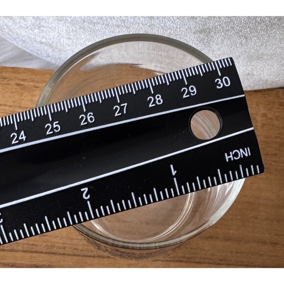 VTG Advertising Lotion D'Houbigant Stemmed Brandy Sniffer Glass Gold Accents - Picture 7 of 8